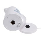 Чайник электрический ENERGY E-211, пластик, 1.8 л, 2200 Вт, бело-голубой - фото 21716811 Чайник электрический ENERGY E-211, пластик, 1.8 л, 2200 Вт, бело-голубой - фото 21716811