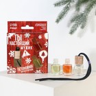 Ароматизаторы в машину новогодние «Лучшему из лучших», черный лед, парфюм, ягоды, набор 3 шт - Фото 2