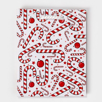 Пакет подарочный новогодний ламинированный «Зимняя история», S 12 х 15 х 5.5 см