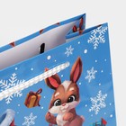 Пакет подарочный новогодний ламинированный «Счастье рядом», ML 21×25×8 см 7697953