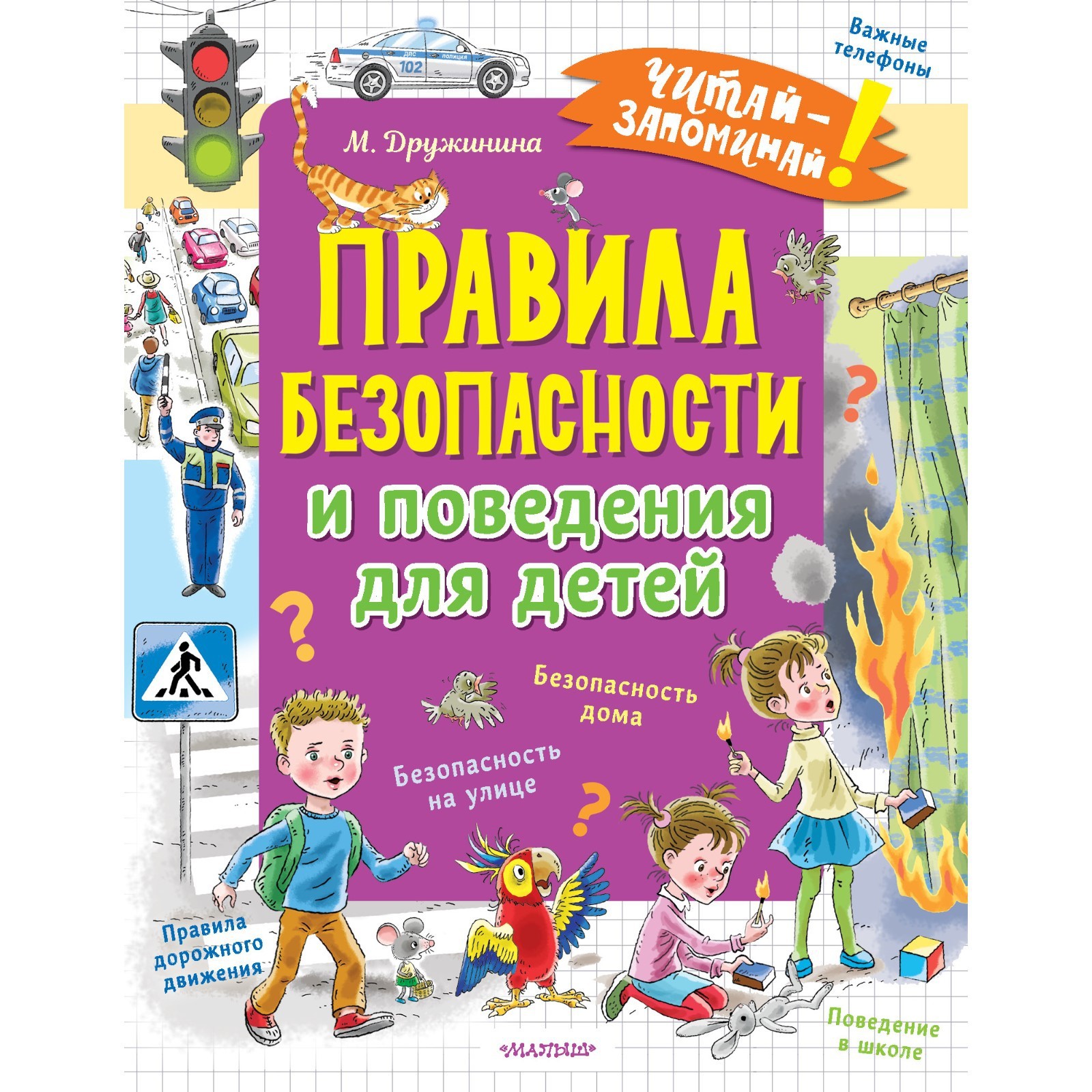 Правила безопасности и поведения для детей. Дружинина М.В. (9224301) -  Купить по цене от 242.00 руб. | Интернет магазин SIMA-LAND.RU