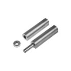 Петля гаражная каплевидная, ТУНДРА с подшипником, 20х180 мм, без покрытия, 1 шт - фото 24152031