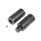 Петля гаражная с шаром, ТУНДРА  50х200 мм, без покрытия,1 шт - фото 25321379