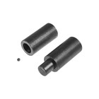 Петля гаражная с шаром, ТУНДРА  45х180 мм, без покрытия, 1 шт - фото 21717321