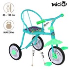 Велосипед трёхколёсный Micio Котопупсики, колёса 8"/6", цвет бирюзовый - фото 9904897