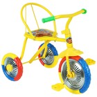 Велосипед трёхколёсный Micio «Зверята», колёса 10"/8", цвет жёлтый - фото 9904913
