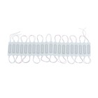 Светодиодный модуль SMD5730, 2 Вт, 6 LED, 190 Лм, IP65, 6500К, 12 В, холодный белый, 20 шт. - Фото 3