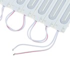 Светодиодный модуль SMD5730, 2 Вт, 6 LED, 190 Лм, IP65, 6500К, 12 В, холодный белый, 20 шт. - Фото 4