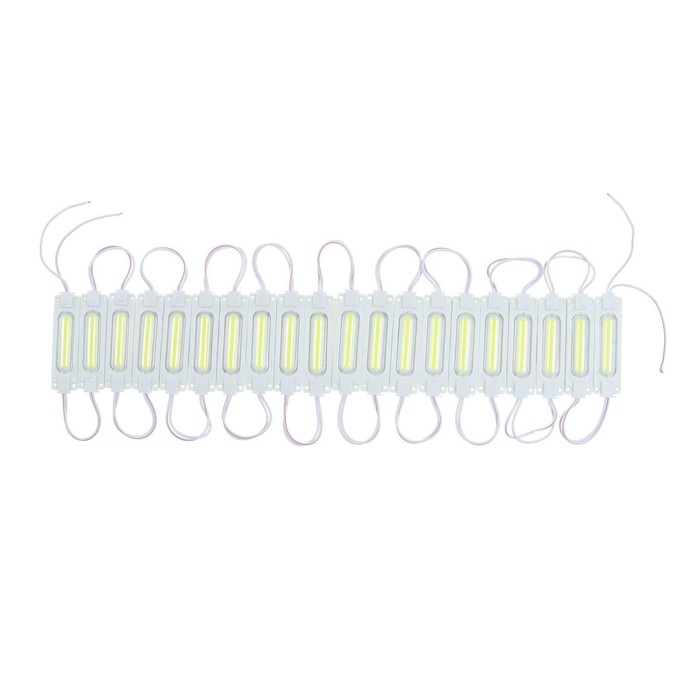 Светодиодный модуль SMD5730, 2 Вт, COB, 190 Лм, IP65, 8500К, 12 В, белый, набор 20 шт. - Фото 1