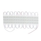 Светодиодный модуль SMD5630, 2 Вт, 3 LED, 180 Лм, IP65, 3000К, 12 В, 20 шт., свечение тёплое белое - Фото 3