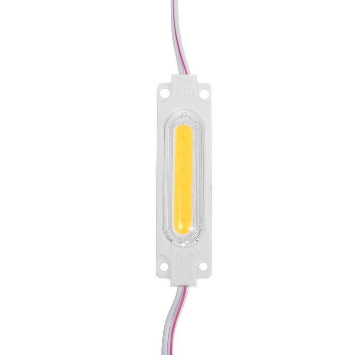 Светодиодный модуль SMD5730, 2 Вт, COB, 190 Lm, IP65, 3000К, 12 V, тёплый белый, 20 шт. - Фото 1
