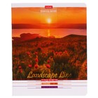 Тетрадь 48 листов в линейку "Пейзажи", обложка мелованный картон, скругленные углы, блок офсет, МИКС 9202282 - фото 1848660