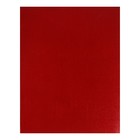 Тетрадь 48 листов в клетку на скрепке METALLIC "Красная", обложка бумвинил, блок офсет - фото 7501036