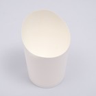 Упаковка для картофеля фри, белая, 11 х 8 х 6 см - Фото 3