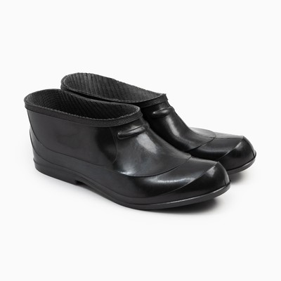 Галоши садовые, размер 44, цвет чёрный, ПВХ