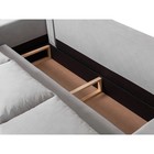 Диван прямой «Ванкувер», механизм еврокнижка, велюр, цвет серый - Фото 7