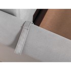 Диван прямой «Ванкувер», механизм еврокнижка, велюр, цвет серый - Фото 8