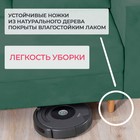 Прямой диван «Ванкувер», механизм еврокнижка, велюр, цвет зелёный - Фото 8