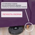 Прямой диван «Ванкувер», механизм еврокнижка, велюр, цвет фиолетовый - Фото 8