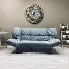 Диван прямой «Джакарта», механизм клик – кляк, велюр, цвет серый - Фото 1