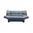 Прямой диван «Джакарта», механизм клик-кляк, велюр, цвет серый - Фото 2