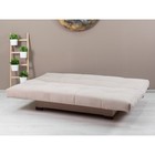 Диван прямой «Джакарта», механизм клик - кляк, велюр, цвет бежевый - Фото 2