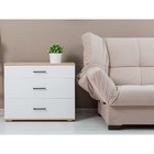 Диван прямой «Джакарта», механизм клик - кляк, велюр, цвет бежевый - Фото 3