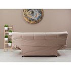 Прямой диван «Джакарта», механизм клик-кляк, велюр, цвет бежевый - Фото 6