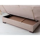 Диван прямой «Джакарта», механизм клик - кляк, велюр, цвет бежевый - Фото 9