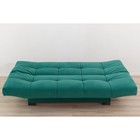 Прямой диван «Джакарта», механизм клик-кляк, велюр, цвет зелёный - Фото 2