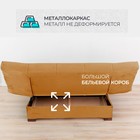 Диван прямой «Джакарта», механизм клик - кляк, велюр, цвет оранжевый - Фото 2