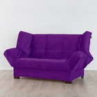 Диван прямой «Джакарта», механизм клик - кляк, велюр, цвет фиолетовый - Фото 1