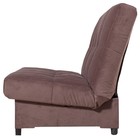 Диван прямой «Осло», механизм книжка, велюр, цвет коричневый - Фото 3