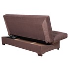 Диван прямой «Осло», механизм книжка, велюр, цвет коричневый - Фото 6