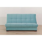 Прямой диван «Осло», механизм книжка, велюр, цвет бирюзовый - Фото 1