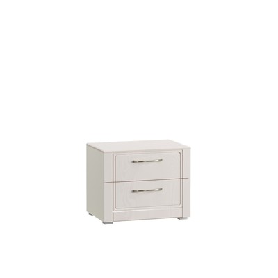 Тумба прикроватная «Неаполь 13.81», 600×414×488 мм, цвет миндаль/африканское лапачо какао