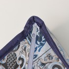 Органайзер для хранения белья Доляна «Мозаика», 7 отделений, 34×30,5×10 см, цвет синий - фото 95895