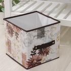 Короб стеллажный для хранения Доляна «Астра», 25×25×25 см - Фото 6