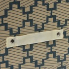 Короб стеллажный для хранения Доляна «Гэтс», 25×25×25 см, цвет бежевый - Фото 4