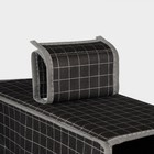 Органайзер подвесной Доляна «Кло», 5 отделений, 30×15×70 см, чёрный - Фото 5