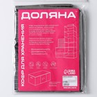 Кофр для хранения вещей Доляна «Кло», 45×30×20 см, чёрный - Фото 7