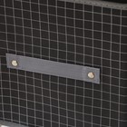 Короб стеллажный для хранения Доляна «Кло», 25×25×25 см, цвет чёрный - Фото 5
