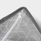 Органайзер для хранения белья Доляна «Фора», 8 ячеек, 28×14×10 см, серый - Фото 5