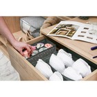 Органайзер для хранения белья Доляна «Фора», 7 ячеек, 34×30.5×10 см, серый - Фото 9