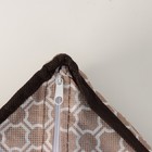 Органайзер для хранения белья Доляна «Браун», 12 ячеек, 32×24×12 см, цвет коричневый - Фото 2