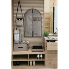 Органайзер для хранения белья Доляна «Браун», 24 ячейки, 30×33×10 см, коричневый - Фото 6