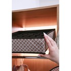 Органайзер для хранения белья Доляна «Браун», 24 ячейки, 30×33×10 см, коричневый - Фото 8