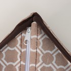 Органайзер для хранения белья Доляна «Браун», 24 ячейки, 30×33×10 см, цвет коричневый - Фото 3