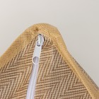 Органайзер для хранения белья Доляна «Гусиная лапка», 24 отделения, 30×33×10 см, цвет бежевый - Фото 4