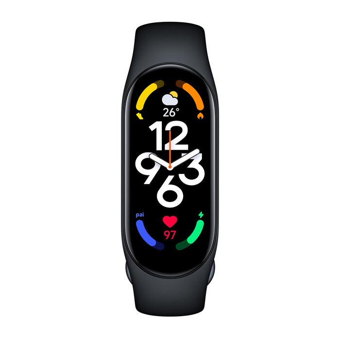 Фитнес-браслет Xiaomi Mi Smart Band 7, 1.62", Amoled, BT5.2, 250 мАч, чёрный - фото 51456556